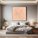 67 squares traceoffrozenroseandruby bedroom