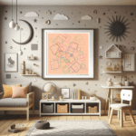 67 squares traceoffrozenroseandruby childrens room
