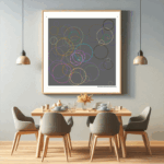 68 circles mysticgrayandglowinghaze dining room