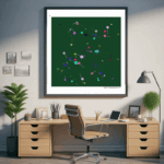 70 pins dustygreyanddelicateaqua office