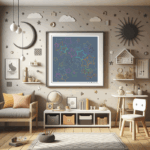 73 stars silkensepiaoffieldandsignal childrens room