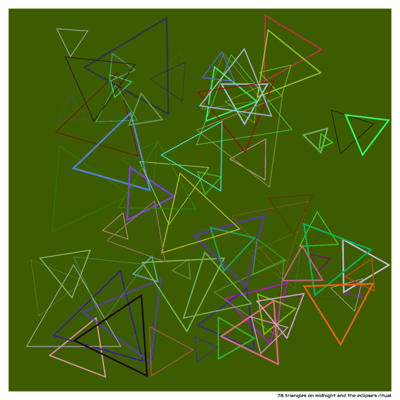 78 triangles midnightandtheeclipsesritual