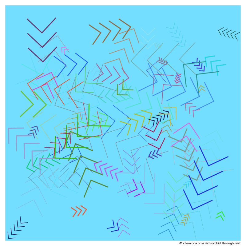 81 chevrons arichorchidthroughmist