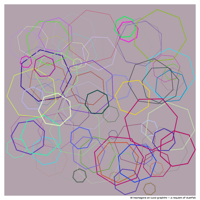 81 heptagons lucidgraphite arequiemofdustfall