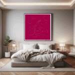 83 arcs blueonlonelygraphite bedroom