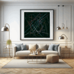 84 lines blacklantern living room