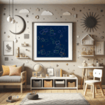 87 rectangles peachuponhollowmint childrens room