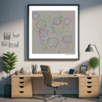 90 blobs dustfromveiledtaupe office