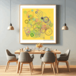 94 spirals nocturnalpeachoffeatherandbloom dining room