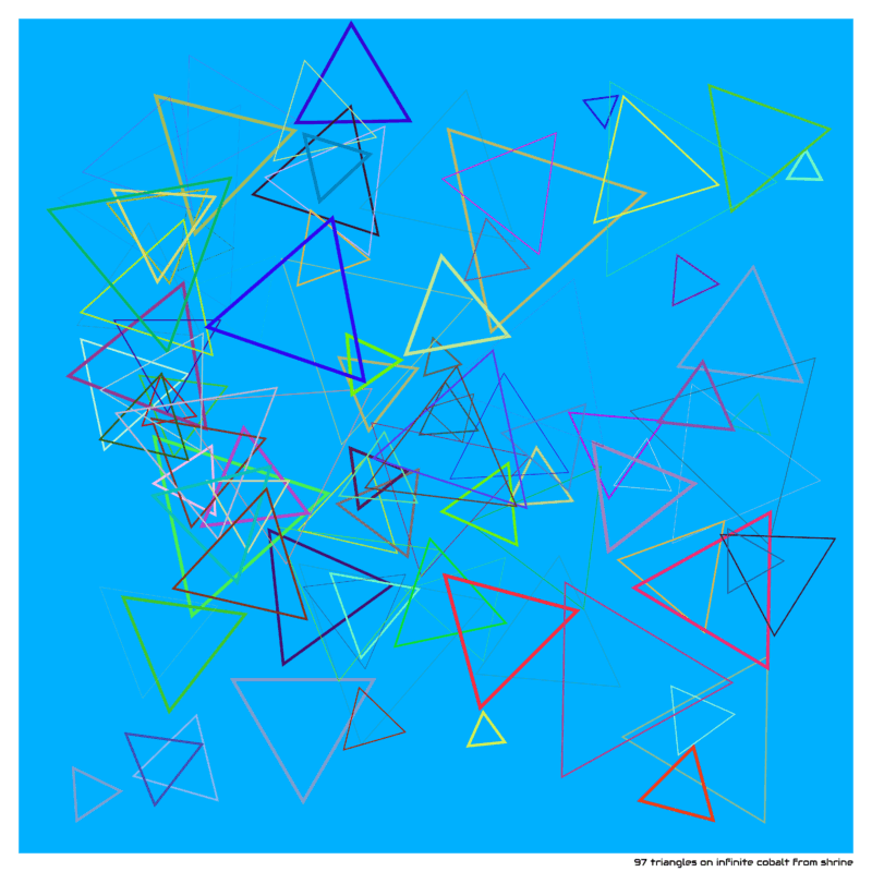 97 triangles infinitecobaltfromshrine