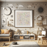 99 trapezoids delicateroseandfleetingbronze childrens room