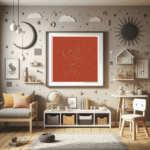 101 arcs brightviolet adescentofpetal childrens room