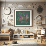102 splashes fuchsiaaroundfragment childrens room
