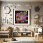 103 mazedisks whisperofhollowazureandfog childrens room