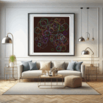 103 pentagons lemoningoldenkhaki living room