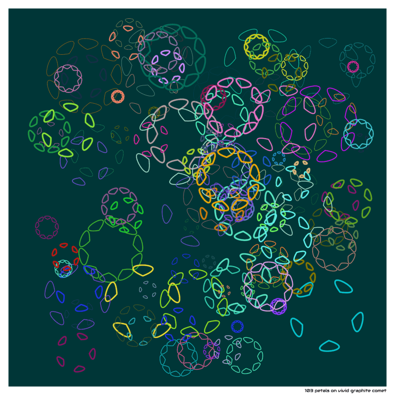 103 petals vividgraphitecomet