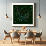 109 hexagons fleetingblackcomet dining room