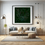 109 hexagons fleetingblackcomet living room
