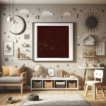 11 triangles honeyandthefieldsdescent childrens room