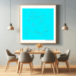 111 arcs melodydancingonvelvetyaqua dining room