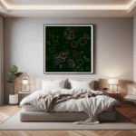 112 rectangles glowingblack abloomofsong bedroom
