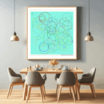 113 circles serenebronzeandserenebutter dining room