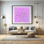 113 dodecagons dullroseandbleachedpewter living room