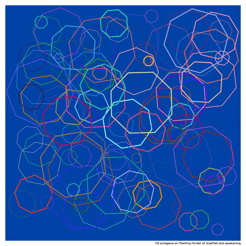 113 octagons fleetingforestofdustfallandawakening