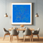 114 circles pewterbeneaththefeather dining room