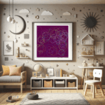 120 heptagons enchantedcharcoalofreignandspark childrens room