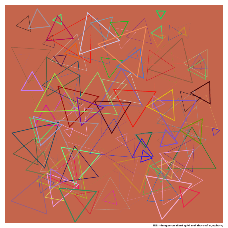 122 triangles silentgoldandshoreofsymphony