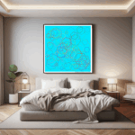126 hexagons burnishedaqua areturnofgarden bedroom