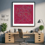 133 hexagons linenunderlucidforest office