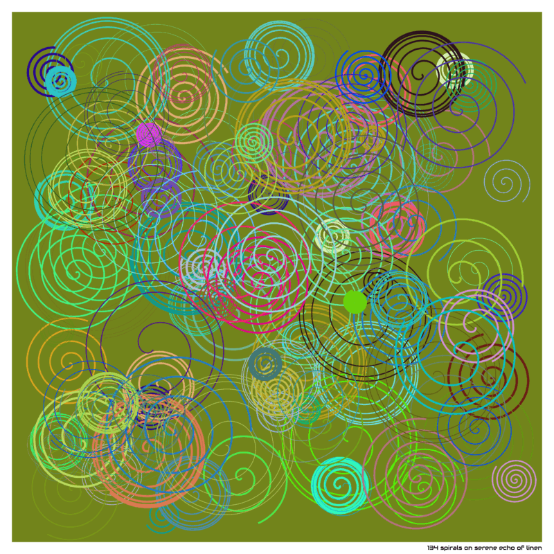 134 spirals sereneechooflinen