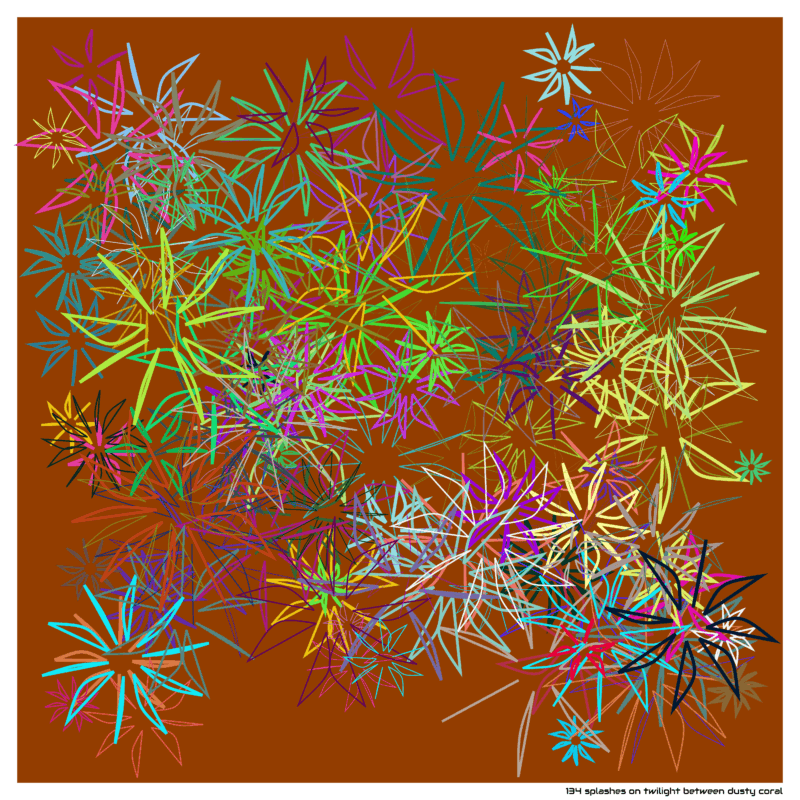 134 splashes twilightbetweendustycoral