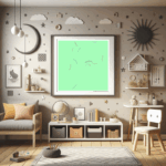 14 tendrils luminousgreenandstarofaura childrens room