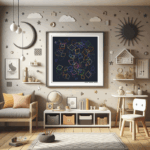 150 kites grayandmagentainawakening childrens room