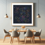 150 kites grayandmagentainawakening dining room