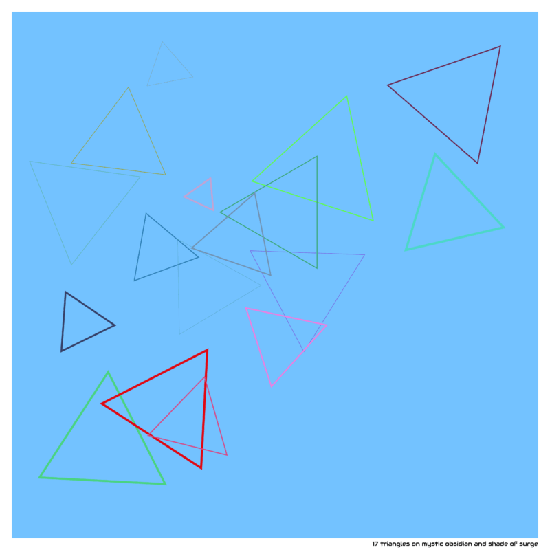 17 triangles mysticobsidianandshadeofsurge