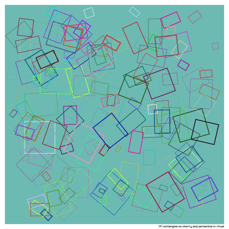 171 rectangles cherryandperiwinkleinritual