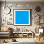 18 blades periwinkleamongfrostedamber childrens room