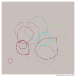 18 blobs duskyroseandsilkenspace