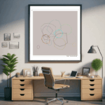 18 blobs duskyroseandsilkenspace office