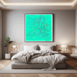 194 decagons aquabetweenthestar bedroom