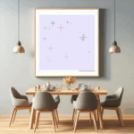 20 crosses ivoryduringflickeringcoral dining room