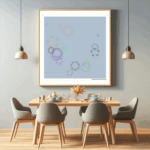21 petals palebrickandsilkenfog dining room