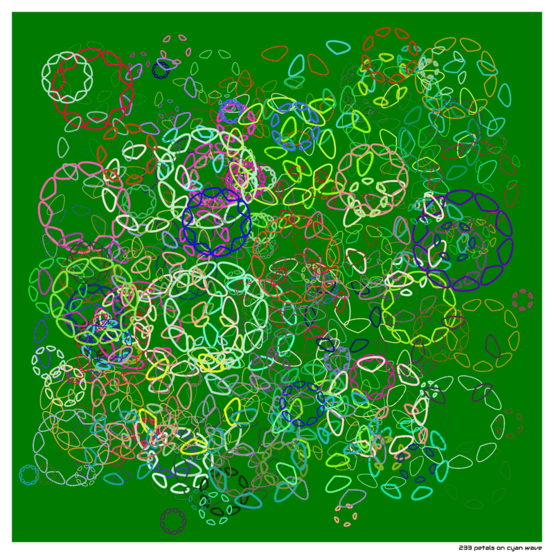 233 petals cyanwave
