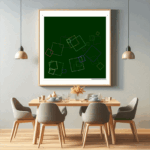 24 squares journeyofdustyblue dining room