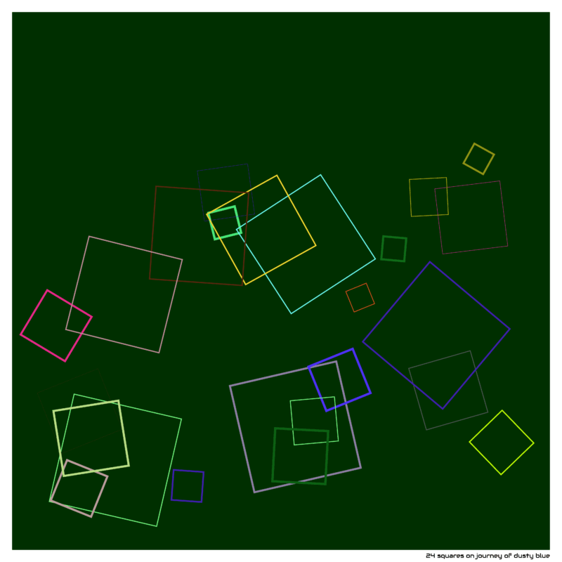 24 squares journeyofdustyblue