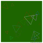 24 triangles silentturquoisechasingwhim